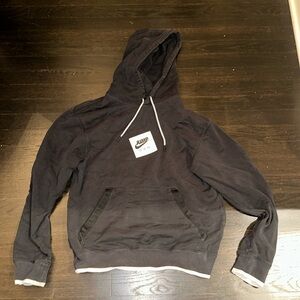 Jordan black men’s hooded sweatshirt size small